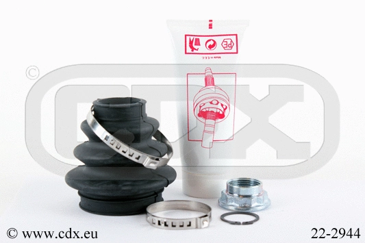 Jeu de joints-soufflets, arbre de commande CDX 22-2944