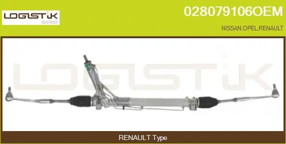 Crémaillère de direction LGK 028079106OEM