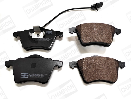 Kit de plaquettes de frein, frein à disque CHAMPION 573206CH