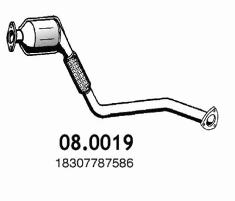 Catalyseur ASSO 08.0019