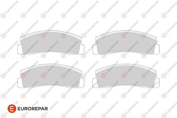 Kit de plaquettes de frein, frein à disque EUROREPAR 1686280180