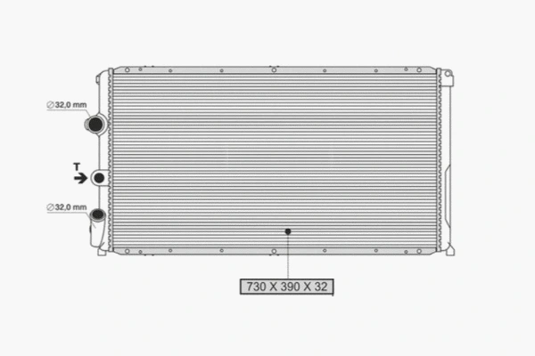 Refroidisseur d'air de suralimentation ASAM AUTOMOTIVE 34890