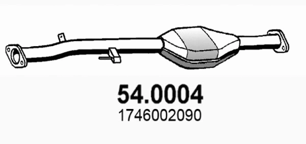 Catalyseur ASSO 54.0004