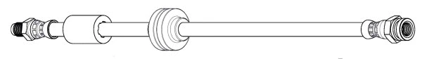 Flexible de frein CEF 515283