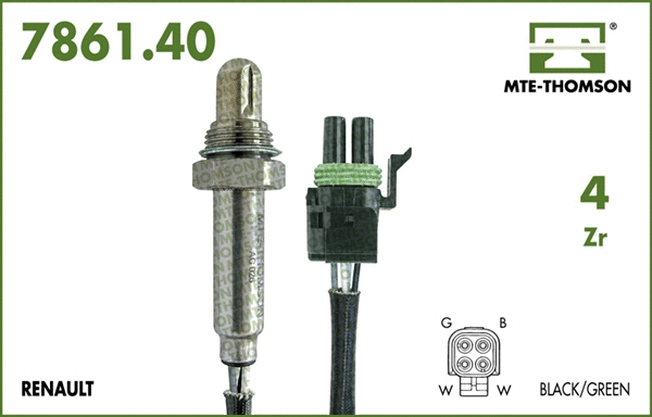 Sonde lambda MTE-THOMSON 7861.40.050