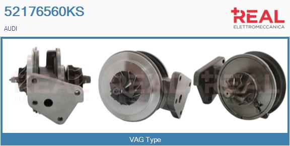 Groupe carter, turbocompresseur REAL 52176560KS
