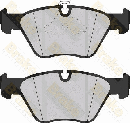Kit de plaquettes de frein, frein à disque Brake ENGINEERING PA1121