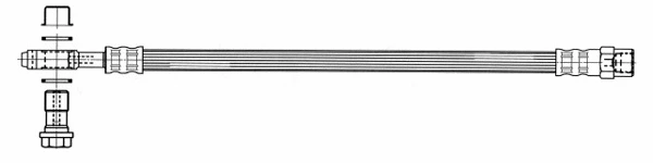 Flexible de frein CEF 512560