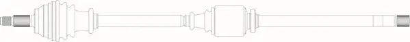 Arbre de transmission GENERAL RICAMBI RE3222