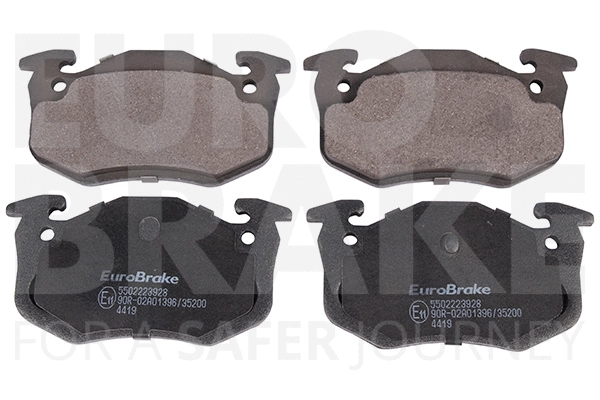 Kit de plaquettes de frein, frein à disque EUROBRAKE 5502223928