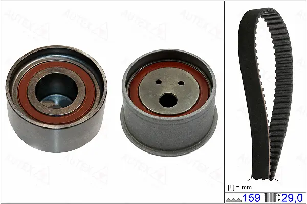 Kit de courroie crantée AUTEX 702819