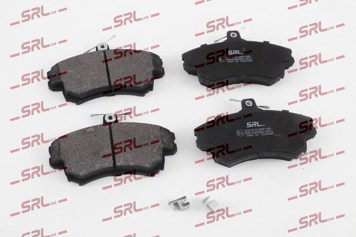 Kit de plaquettes de frein, frein à disque SRLine S70-0132