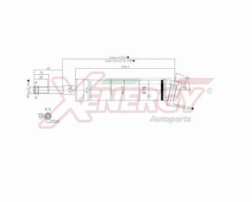 Amortisseur AP XENERGY X900332