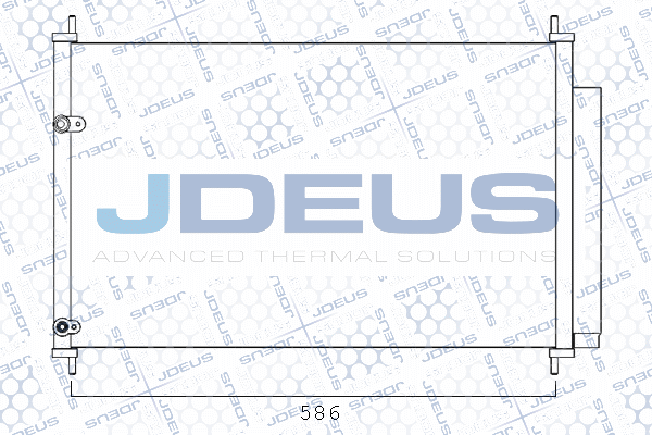 Condenseur, climatisation JDEUS M-7280700