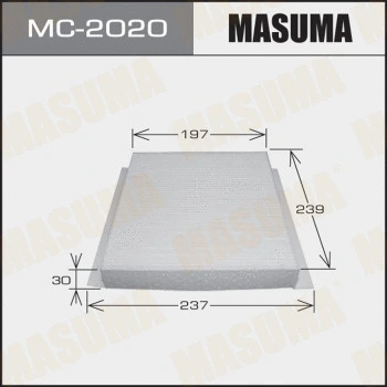 Filtre, air de l'habitacle MASUMA MC-2020