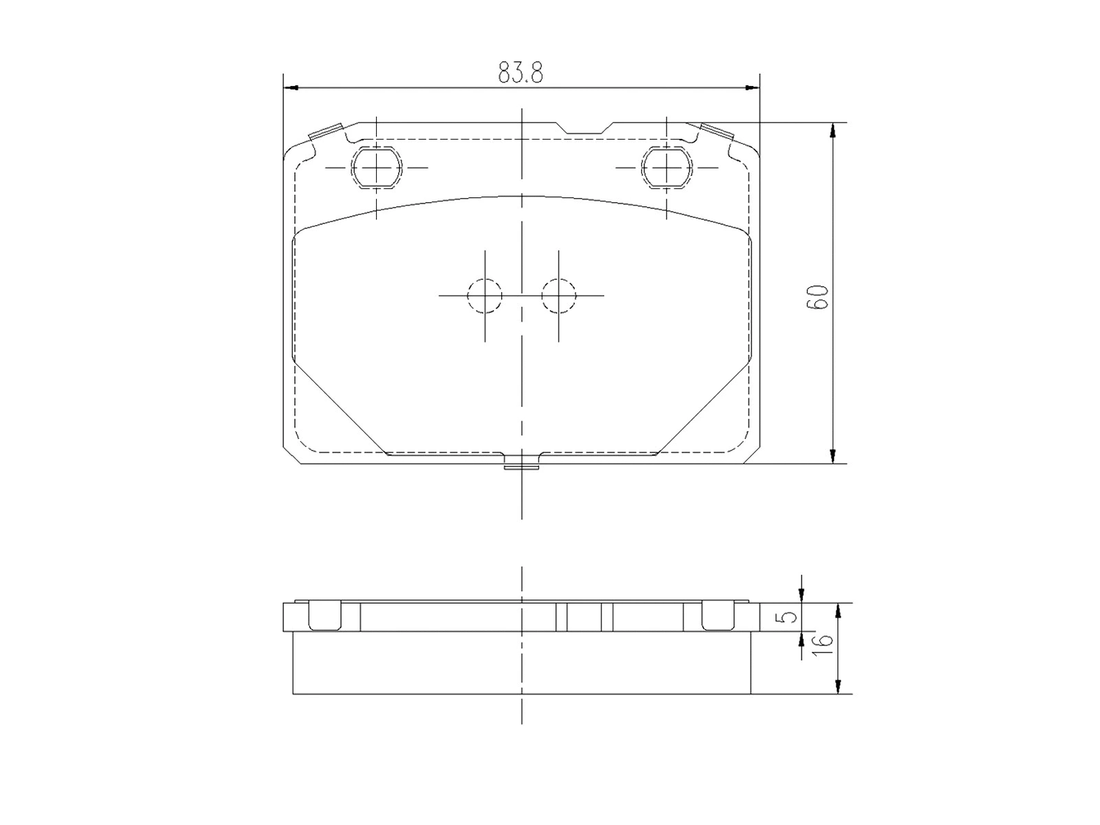 Kit de plaquettes de frein, frein à disque A.Z. Meisterteile AZMT-44-022-1427