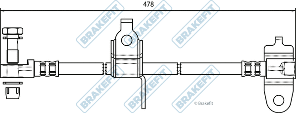 Flexible de frein APEC BHO4283