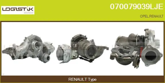 Turbocompresseur, suralimentation LGK 070079039LJE