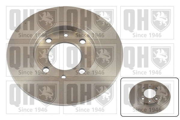 Disque de frein QUINTON HAZELL BDC3786