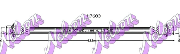 Flexible de frein KAWE H7683