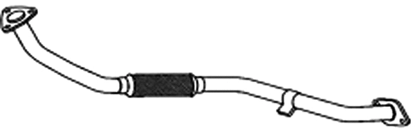 Tuyau d'échappement 4X4 ESTANFI TDE-50-004