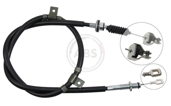 Tirette à câble, commande d'embrayage A.B.S. K22590
