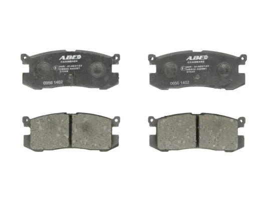 Kit de plaquettes de frein, frein à disque ABE C23006ABE