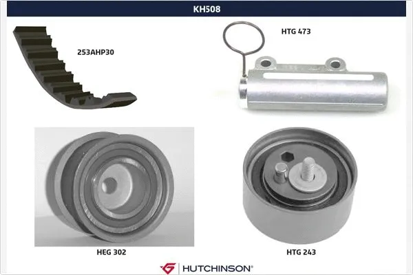 Kit de courroie crantée HUTCHINSON KH 508