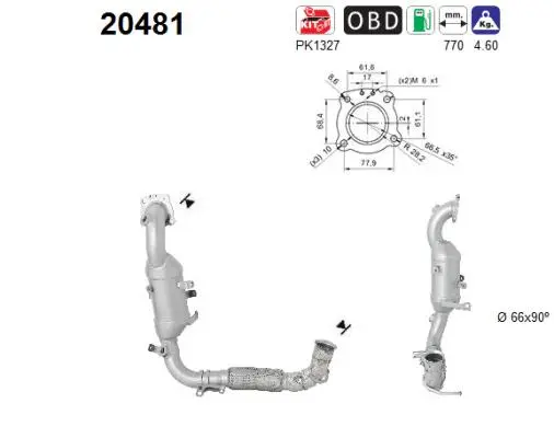 Catalyseur AS 20481