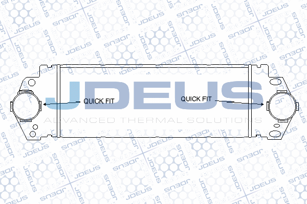 Refroidisseur d'air de suralimentation JDEUS 830M52A