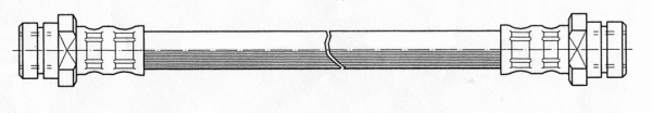 Flexible de frein CEF 510155