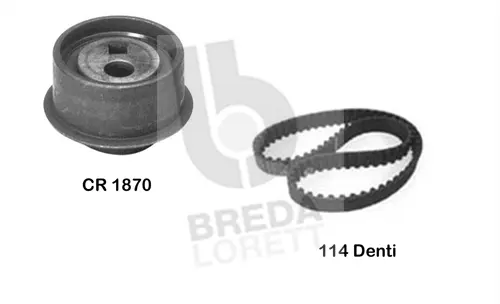 Kit de courroie crantée BREDA LORETT KCD0121