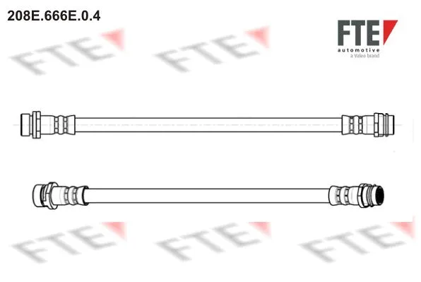 Flexible de frein FTE 9240382