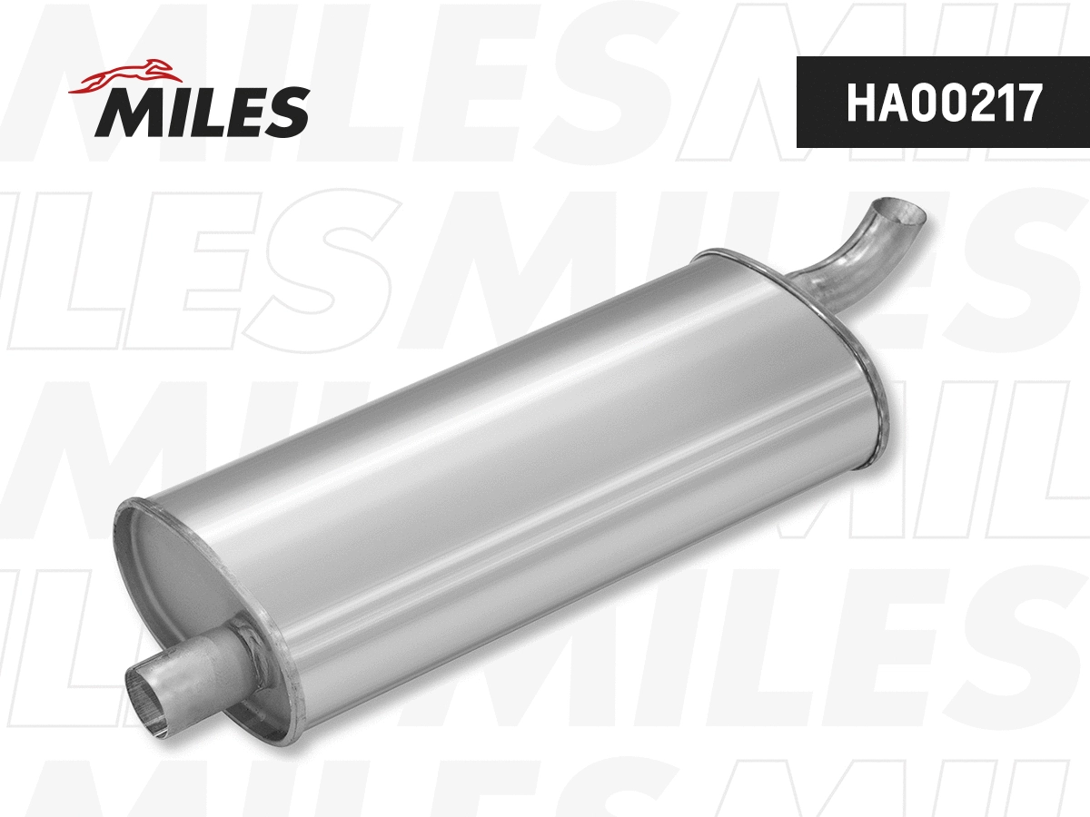 Silencieux arrière MILES HA00217