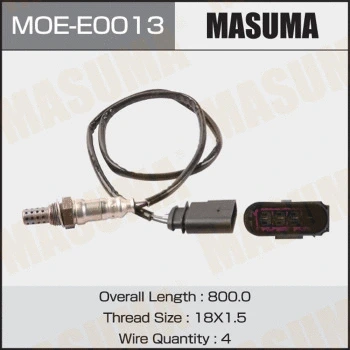 Sonde lambda MASUMA MOE-E0013