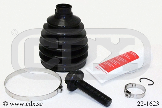 Jeu de joints-soufflets, arbre de commande CDX 22-1623