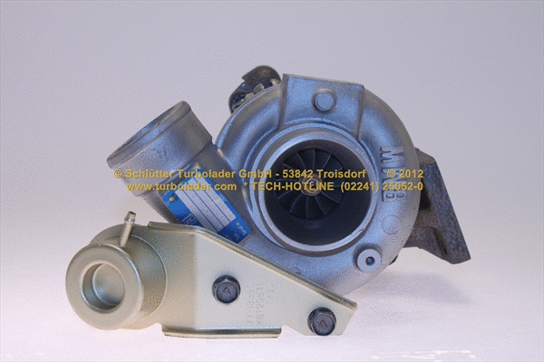 Turbocompresseur, suralimentation SCHLÜTTER TURBOLADER 172-02460
