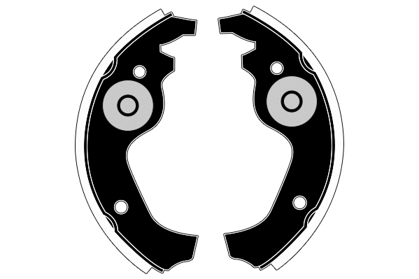 Jeu de mâchoires de frein RAICAM RA20660