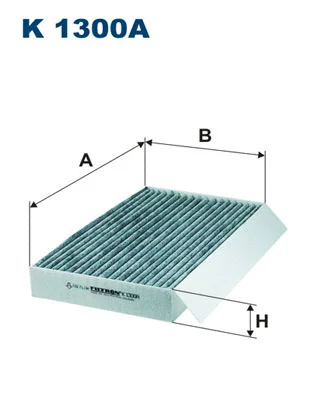 Filtre, air de l'habitacle FILTRON K 1300A