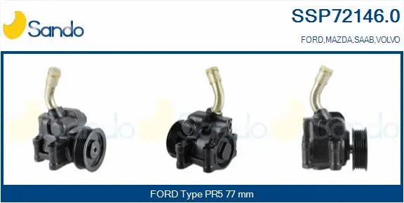 Pompe hydraulique, direction SANDO SSP72146.0
