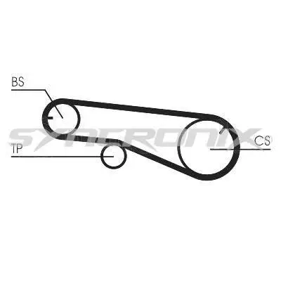 Courroie crantée SYNCRONIX SY1141N