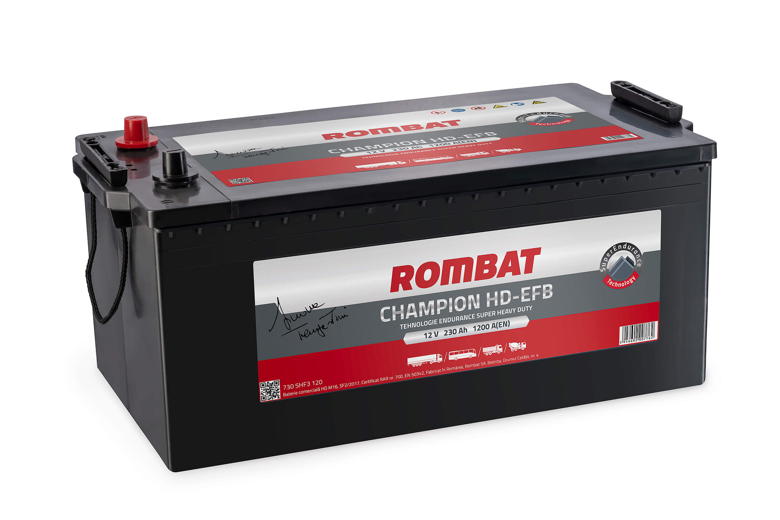 Batterie de démarrage ROMBAT 730 5HF3 120