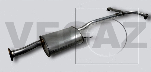 Silencieux avant VEGAZ GmbH CS-155