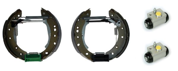 Jeu de mâchoires de frein TECDRIVE TKF0108