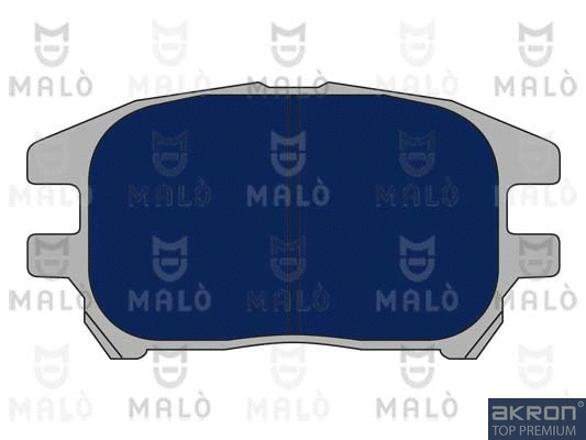 Kit de plaquettes de frein, frein à disque AKRON-MALÒ 1051100