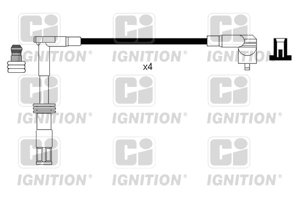 Kit de câbles d'allumage QUINTON HAZELL XC1121