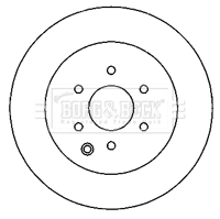Disque de frein BORG & BECK BBD4770