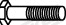 Vis, système d'échappement WALKER 82934