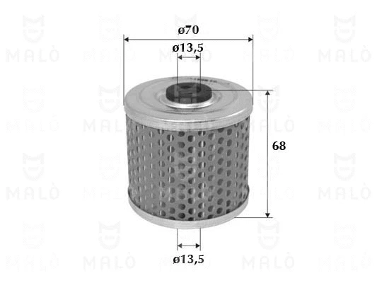 Filtre à carburant AKRON-MALÒ 1520212