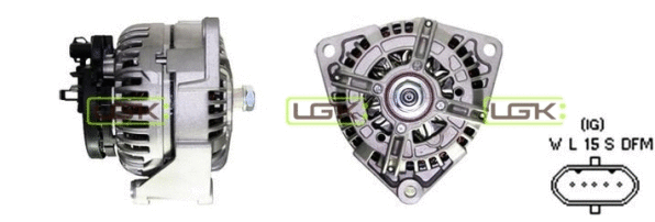 Alternateur LGK 442006